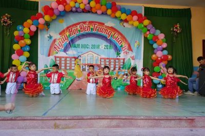 NGÀY HỘI ĐẾN TRƯỜNG CỦA BÉ NĂM HỌC 2018-2019