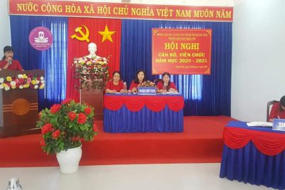 HỘI NGHỊ CÁN BỘ CÔNG CHỨC NĂM HỌC: 2020-2021